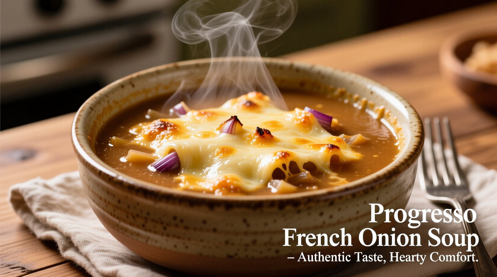 Progresso:Distinctive Recipes Soup, French Onion