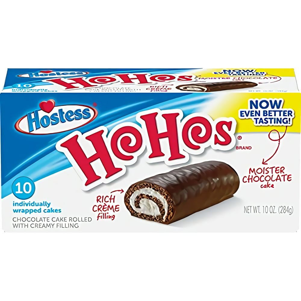 Hostess Ho Hos:Rolled - with Creamy Filling