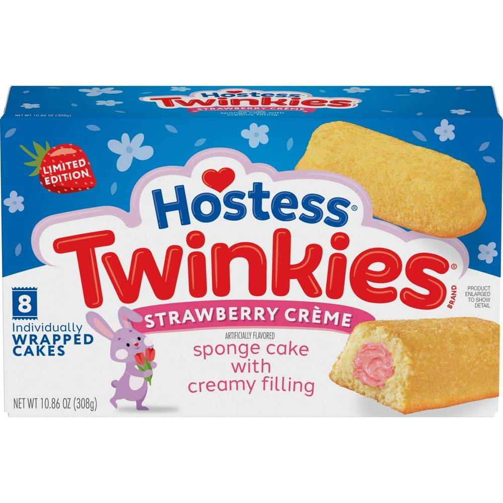 Hostess Twinkies:with Creamy Filling