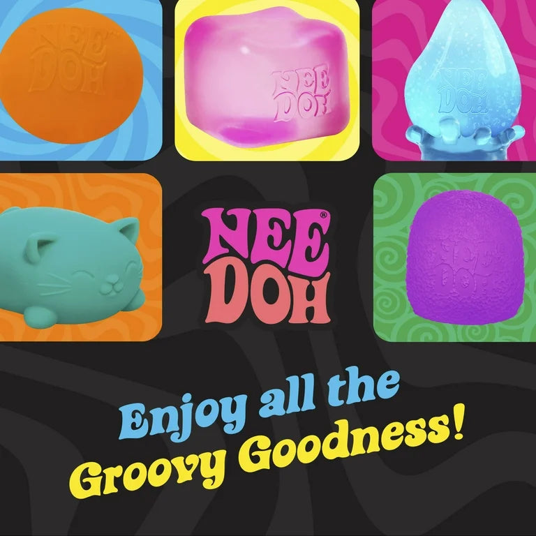 NeeDoh Nice Cube, Satisfying Square Shaped Sensory