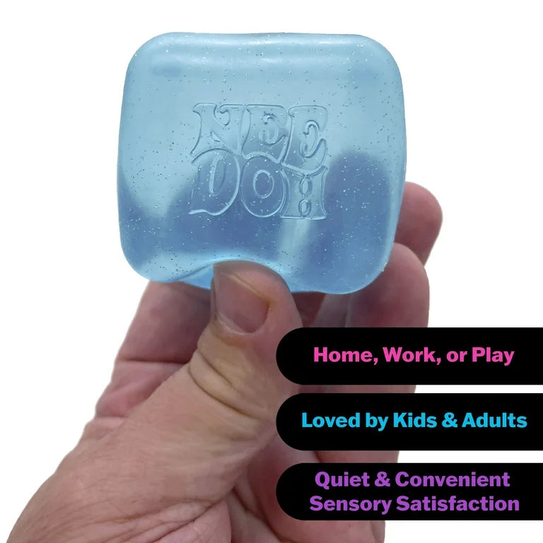 NeeDoh Nice Cube, Satisfying Square Shaped Sensory
