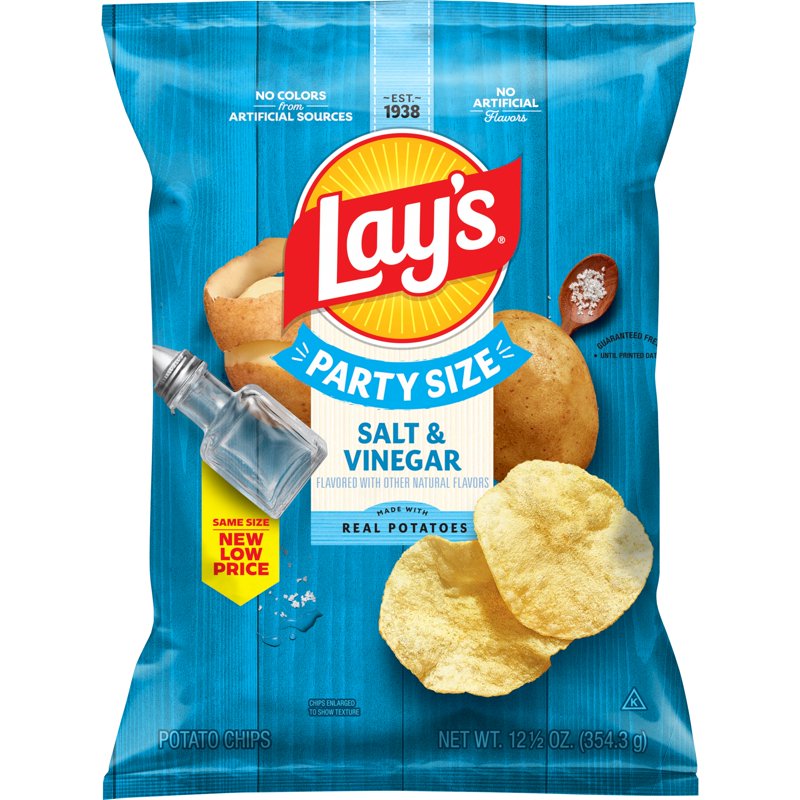 Lays Salt Vinegar - 2.25 oz