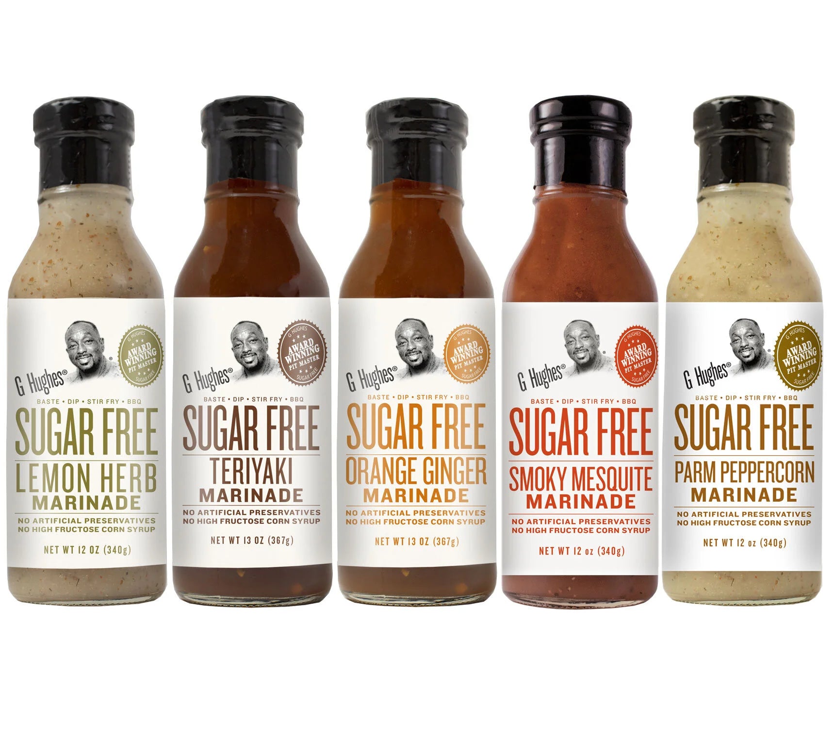 G Hughes Sugar Free Jerk Marinade & Dipping Sauce - 13 oz