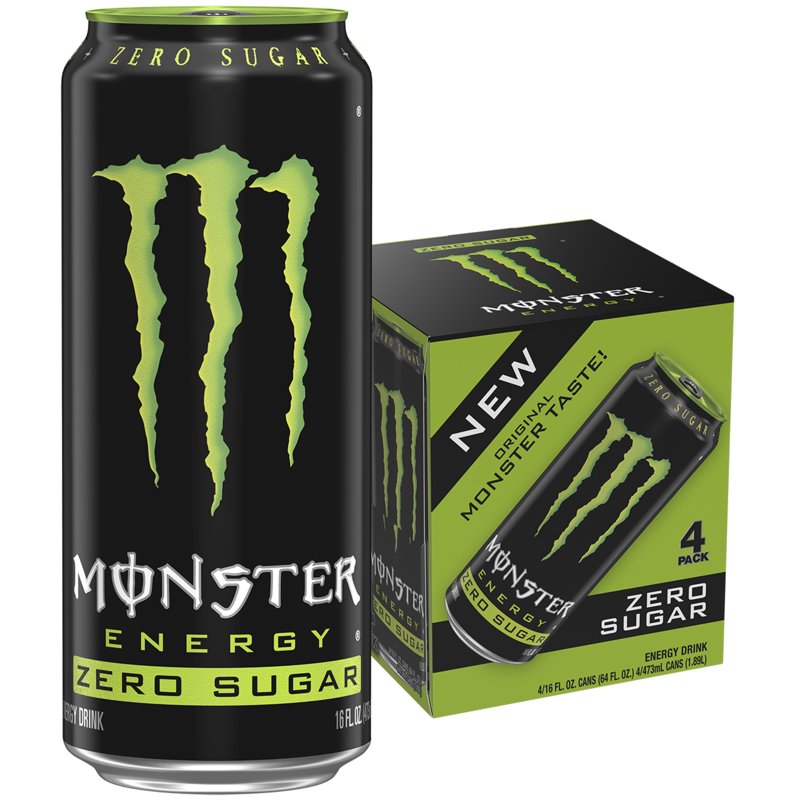 Monster Energy Absolutely Zero - 16.00 Oz