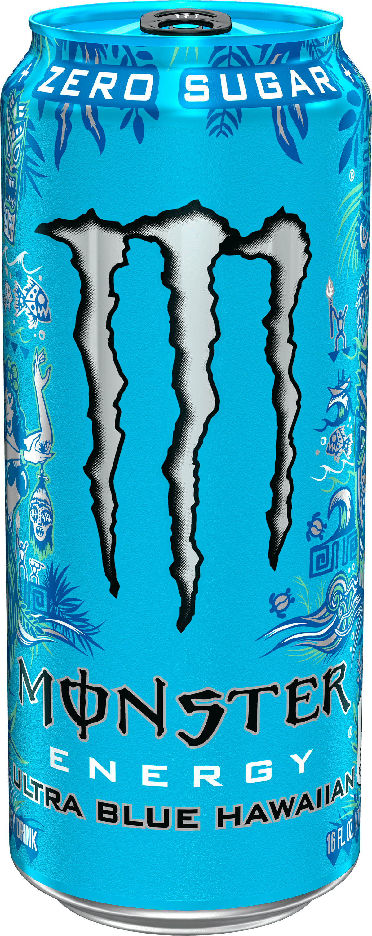 Monster Energy Ultra Blue Hawaiian Energy Drink - 16 fl oz