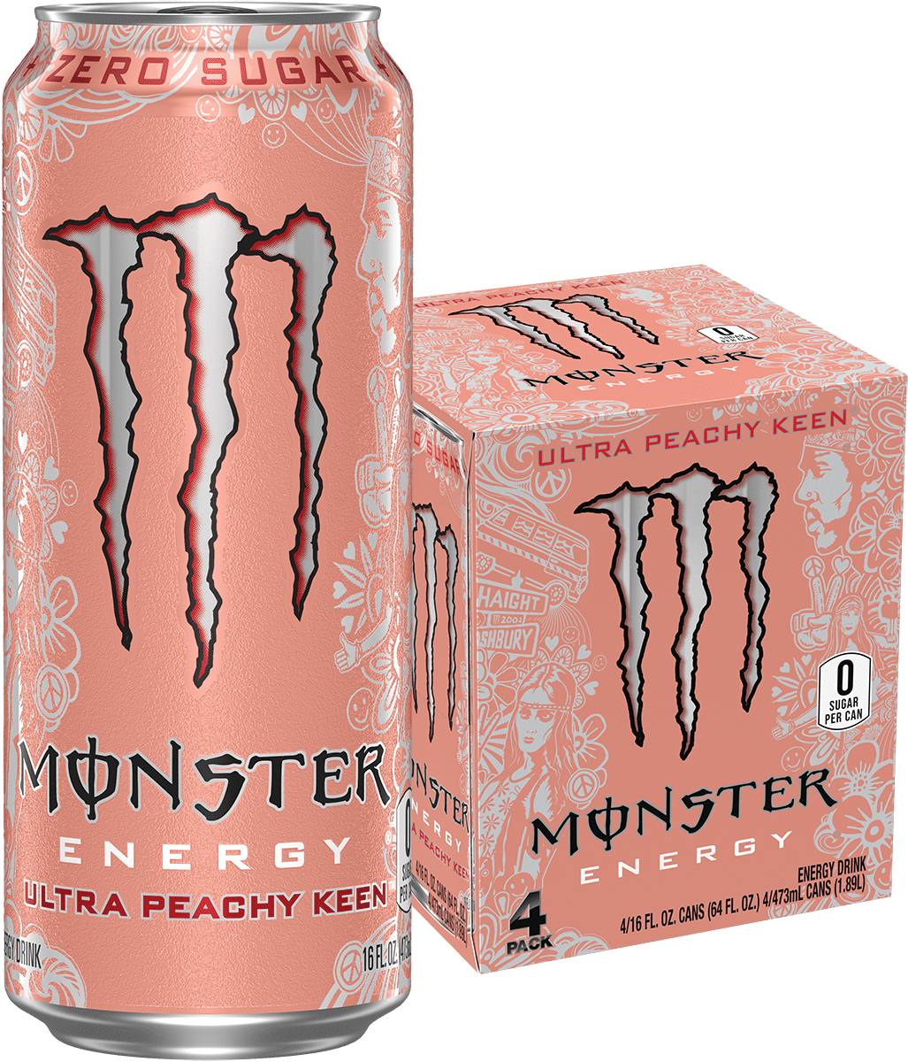 Monster Energy Ultra Peachy Keen