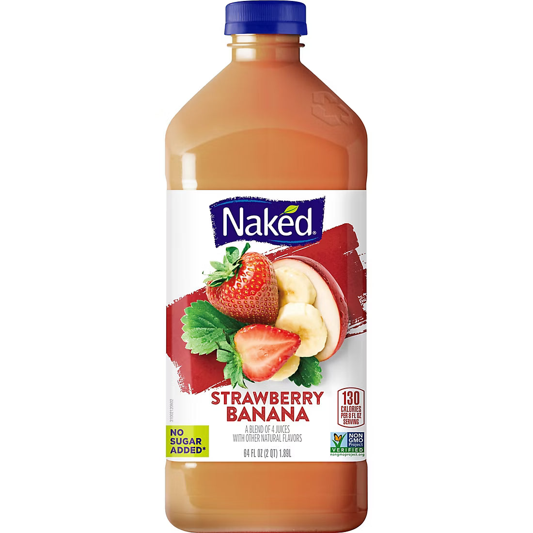 Naked Juice Strawberry Banana Smoothie - 15.2 oz