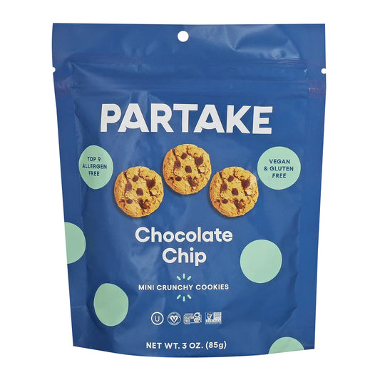Partake Chocolate Chip Cookies