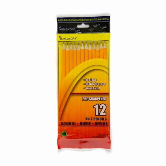 Pencils 12 Per Pack