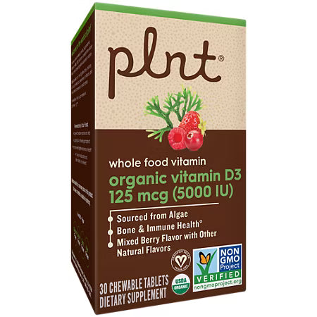 Plnt Organic Vitamin D3