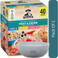 Quaker Instant Oatmeal Fruit and Cream