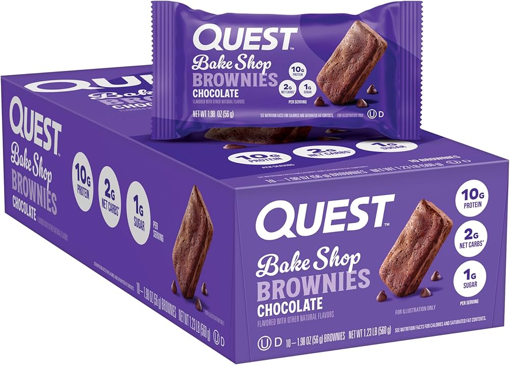 Quest Bake Shop Chocolate Brownies
