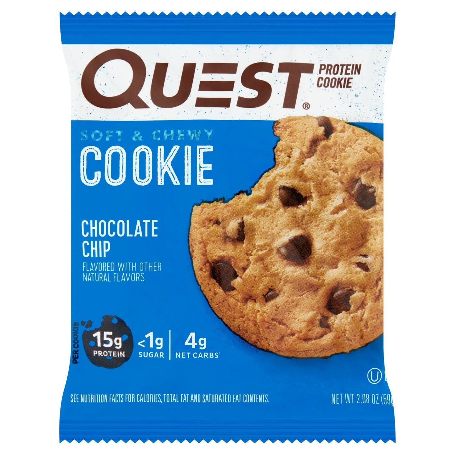 Quest Chocolate Chip Protein Cookie