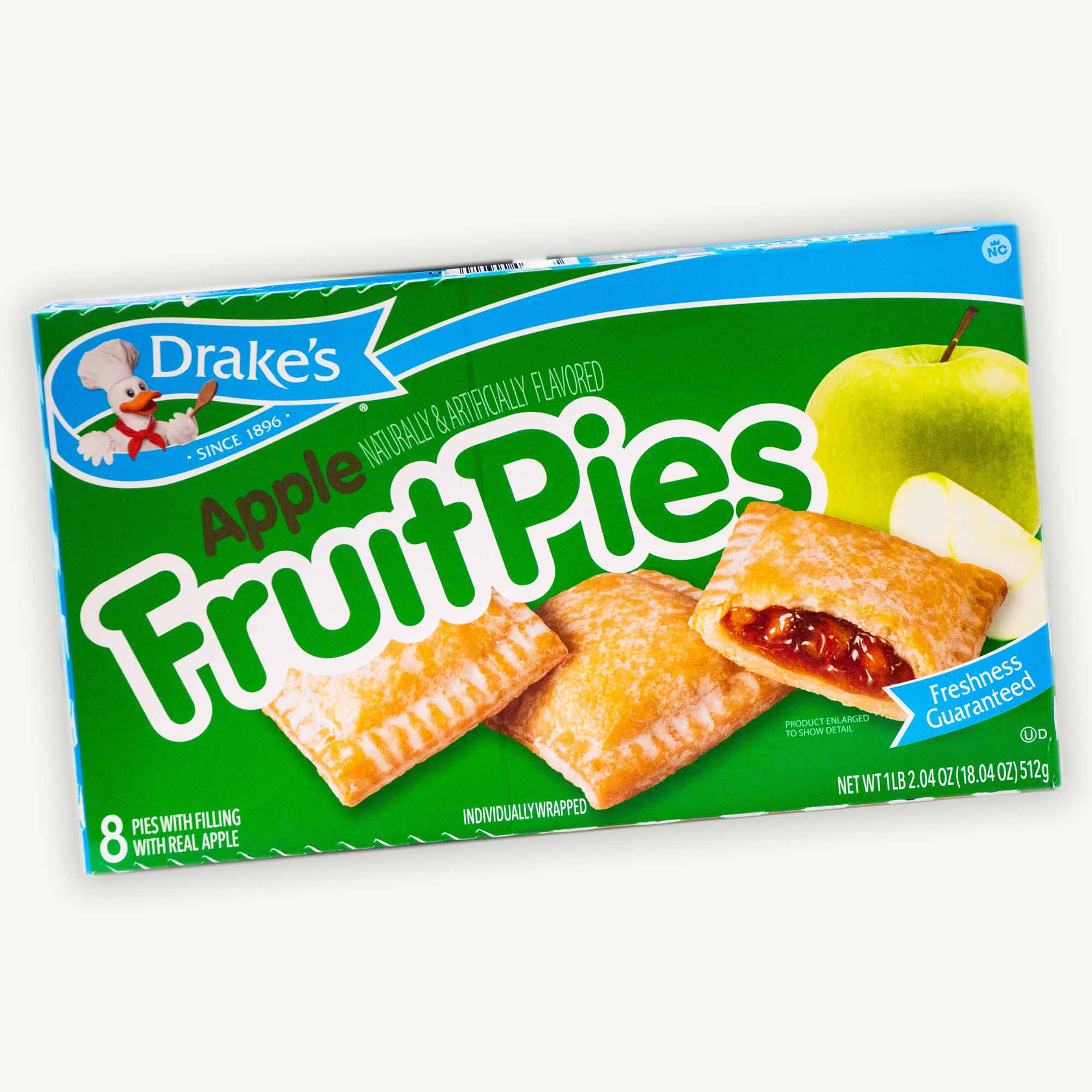 Drake's Apple Fruit Pie - Single Serve Snack Cake