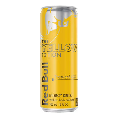 Red Bull Yellow Edition Tropical