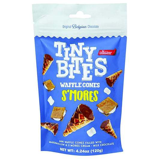 Tiny Bites Waffle Cone S'Mores