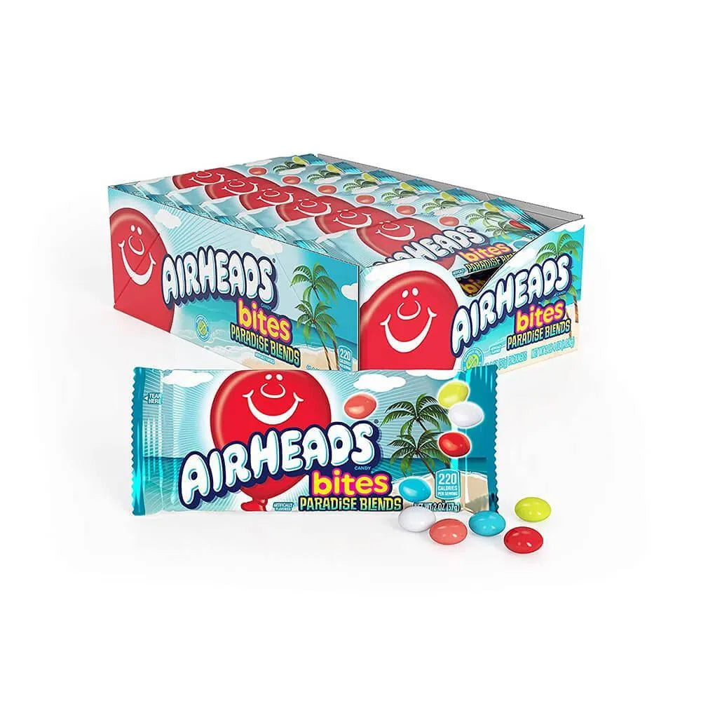 Airheads Bites Paradise Blends Tropical Candy - 6 oz Bag