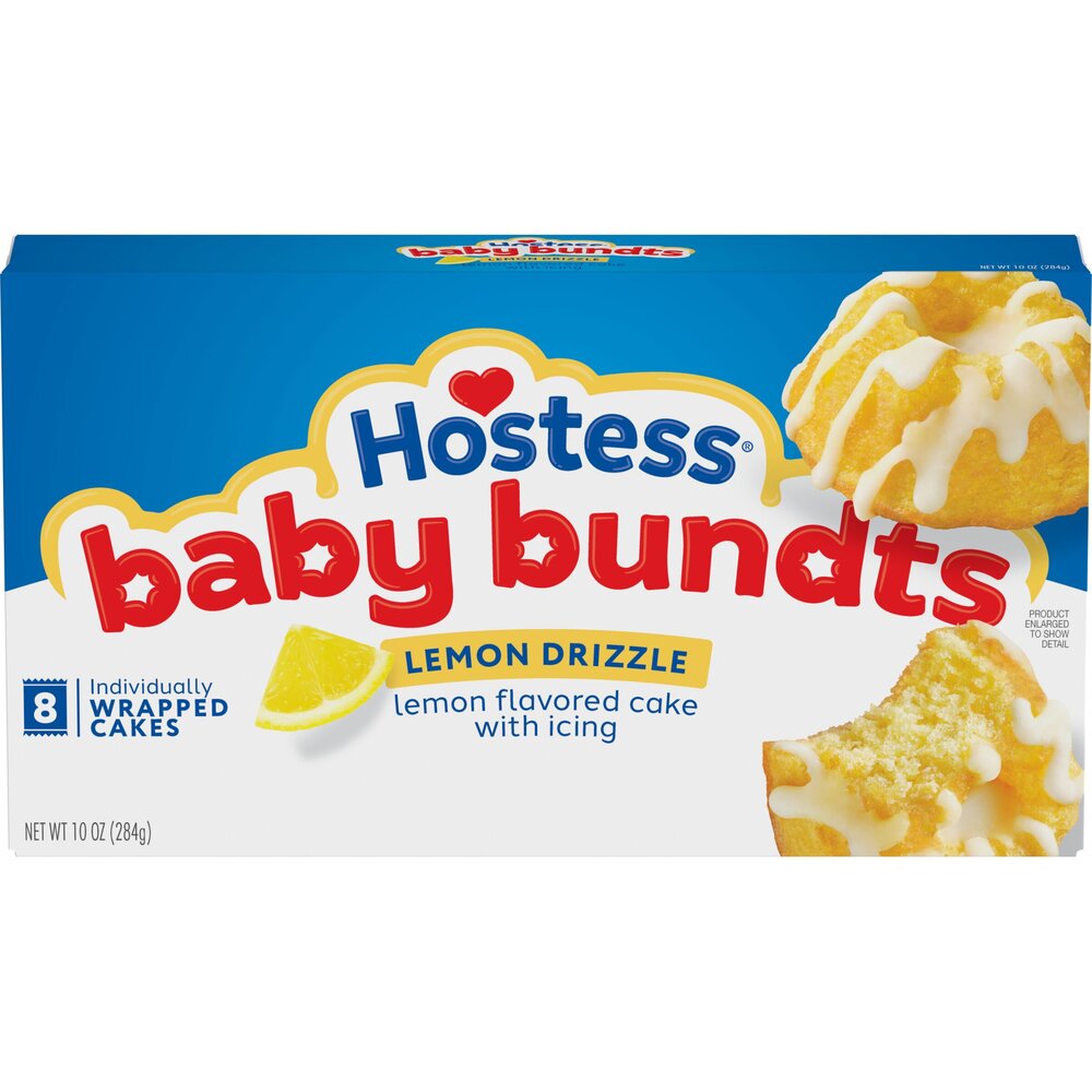 Hostess Baby Bundts LemonDrizzle