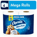 Charmin Ultra Soft Toilet Paper - 4 Mega Rolls