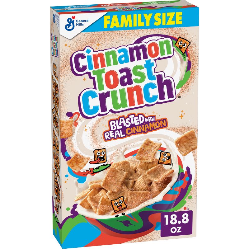 General Mills Cinnamon Toast Crunch Cereal - 12 oz Box