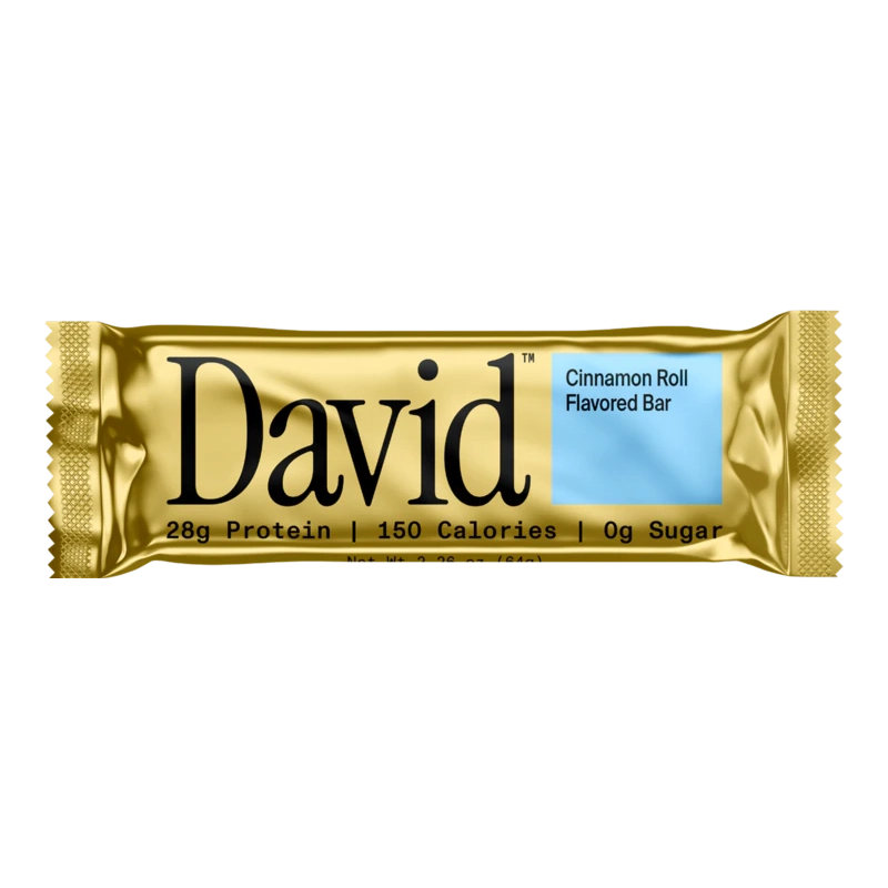David Cinnamon Roll Protein Bar