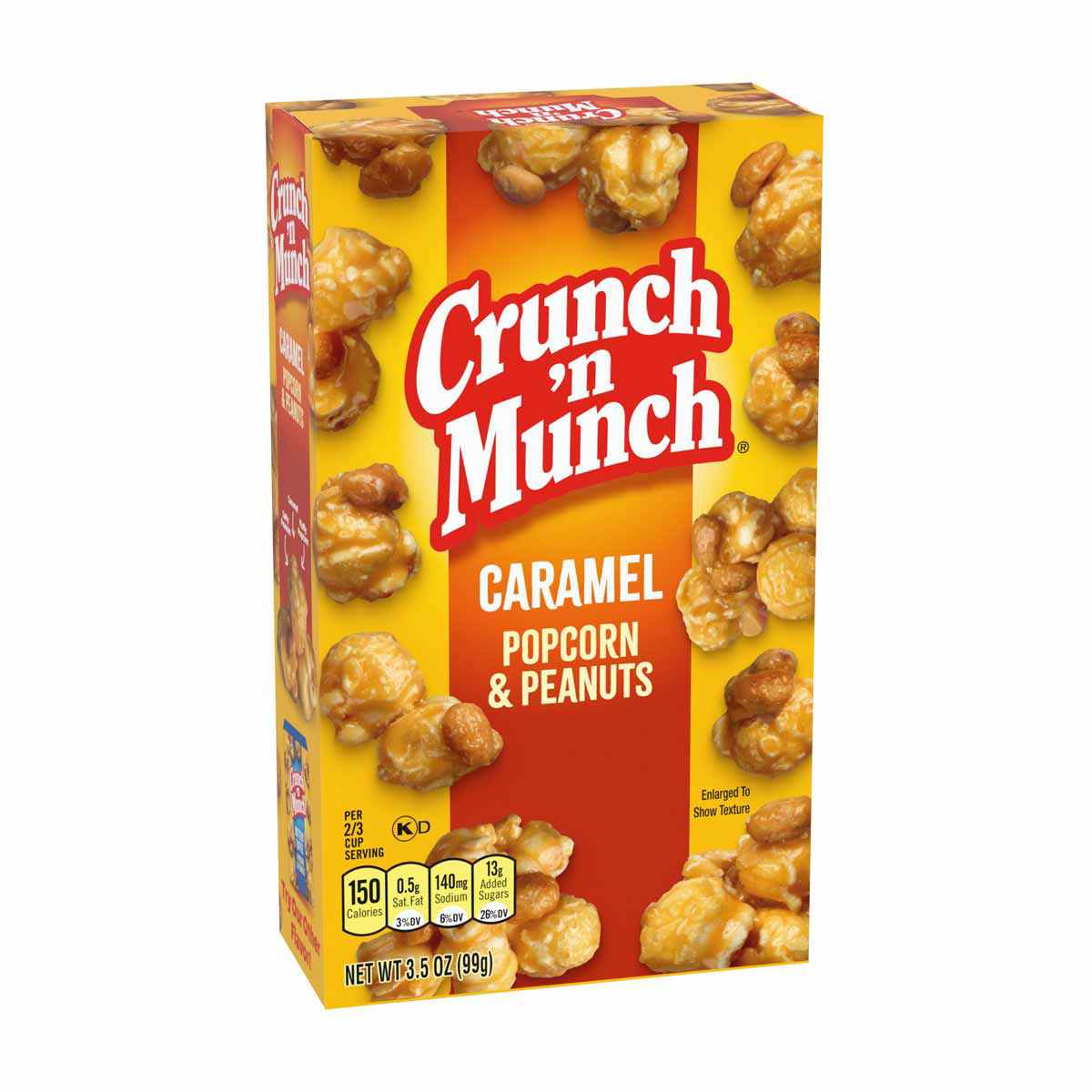 Crunch `n Munch Popcorn With Peanuts - Caramel