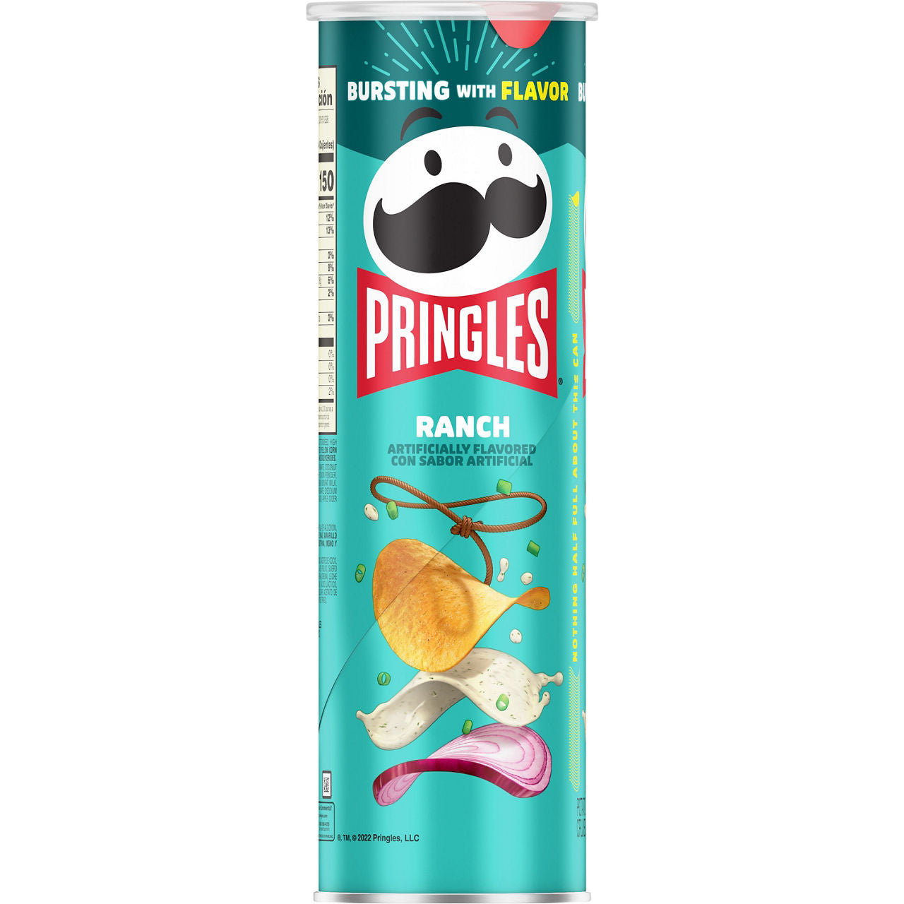 Pringles Potato Crisps Chips - Ranch, 5.5 Oz