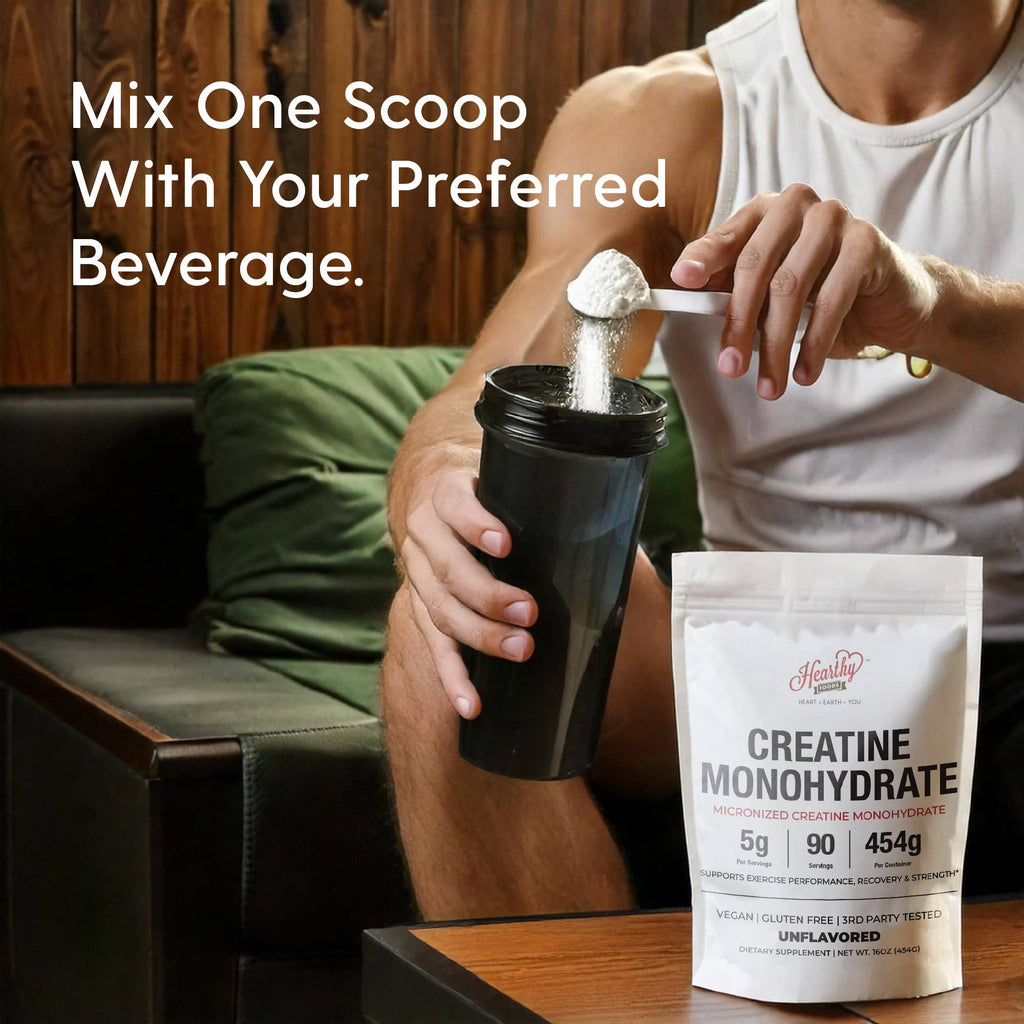 Creatine Monohydrate Powder Unflavored - 17.6 oz (500g)