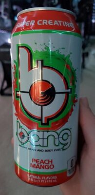 Bang Energy Peach Mango - 16 fl oz Can