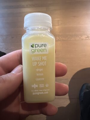 Pure Green Wake Me Up Shot