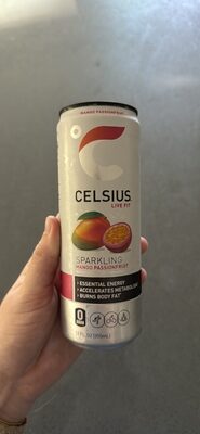 Celsius Live Fit Sparkling Mango Passion Fruit