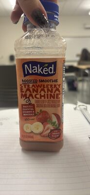 Naked Juice Strawberry Banana Smoothie - 15.2 oz