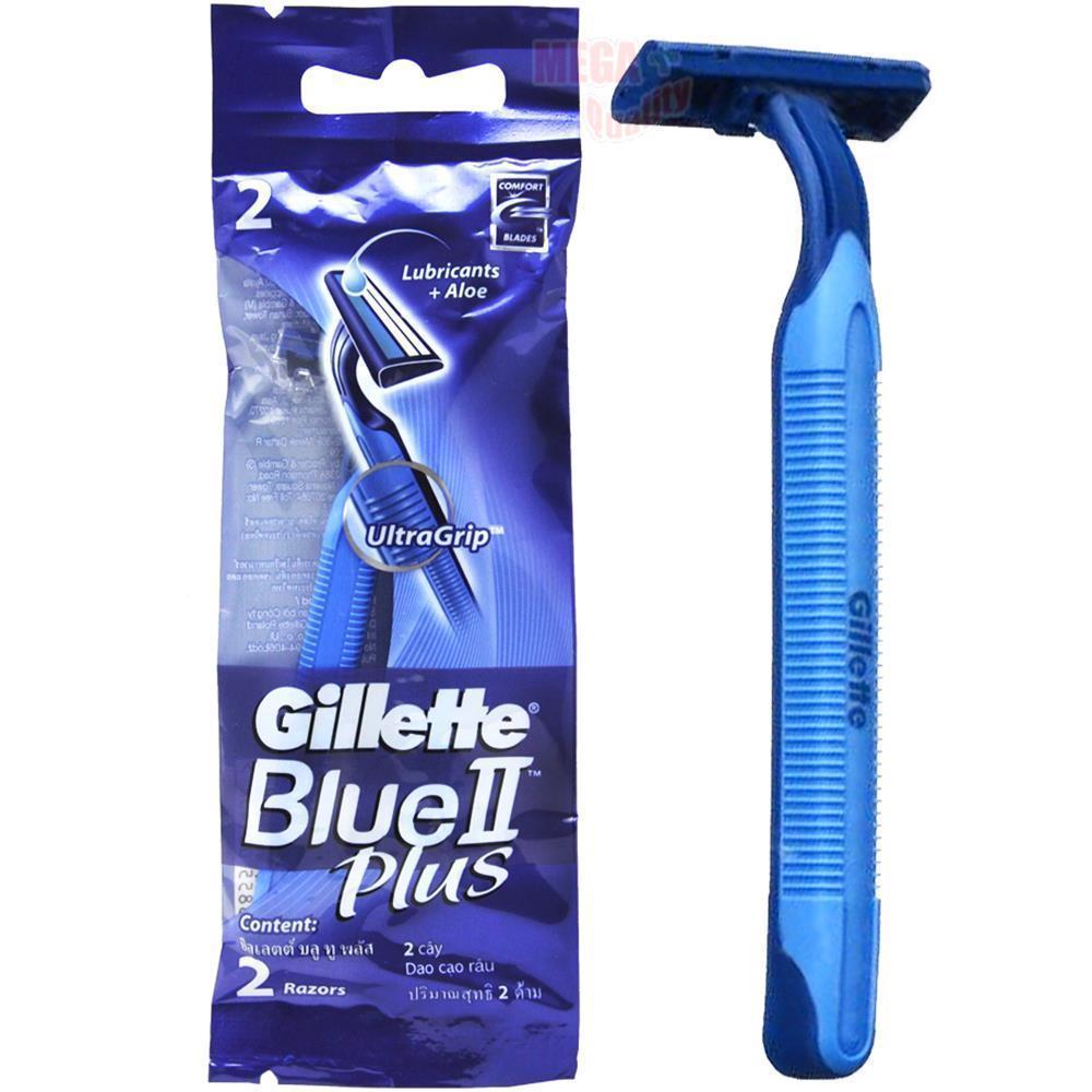 Gillette Blue II Plus Razor - 2 Pack