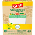 Glad Compostable Kitchen Bags - 2.6 Gallon 44 Count