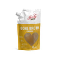 Hearty Foods chicken bone broth 16 oz bottle rich in collagen and protein for gut health