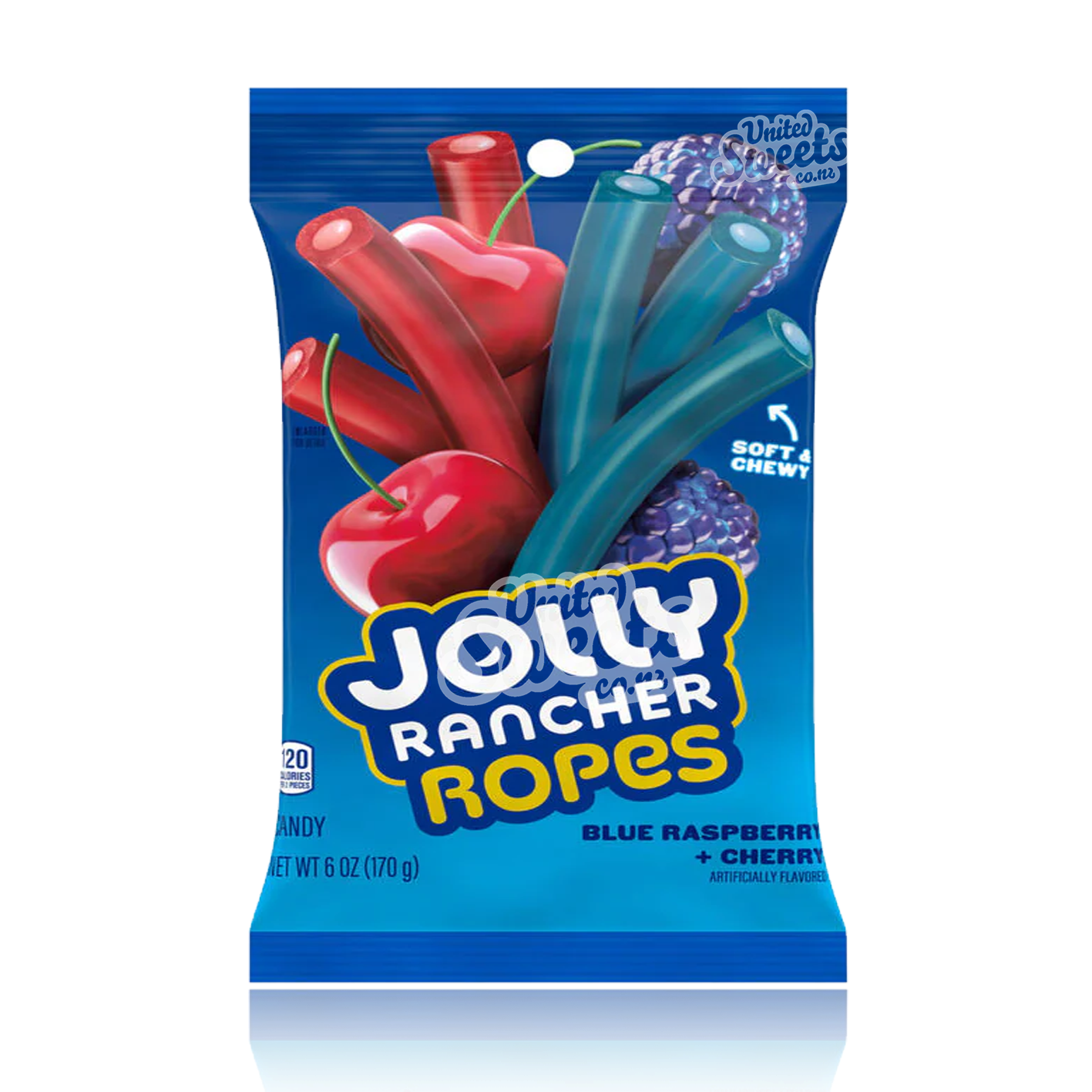 Jolly Rancher Ropes Blue Raspberry
