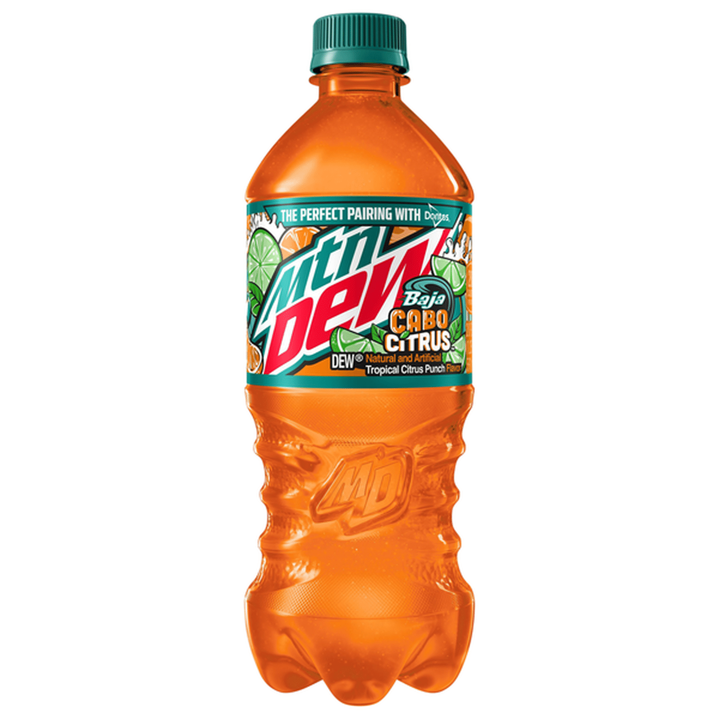 Mountain Dew Baja Caribbean Citrus Punch Soda - 20 oz