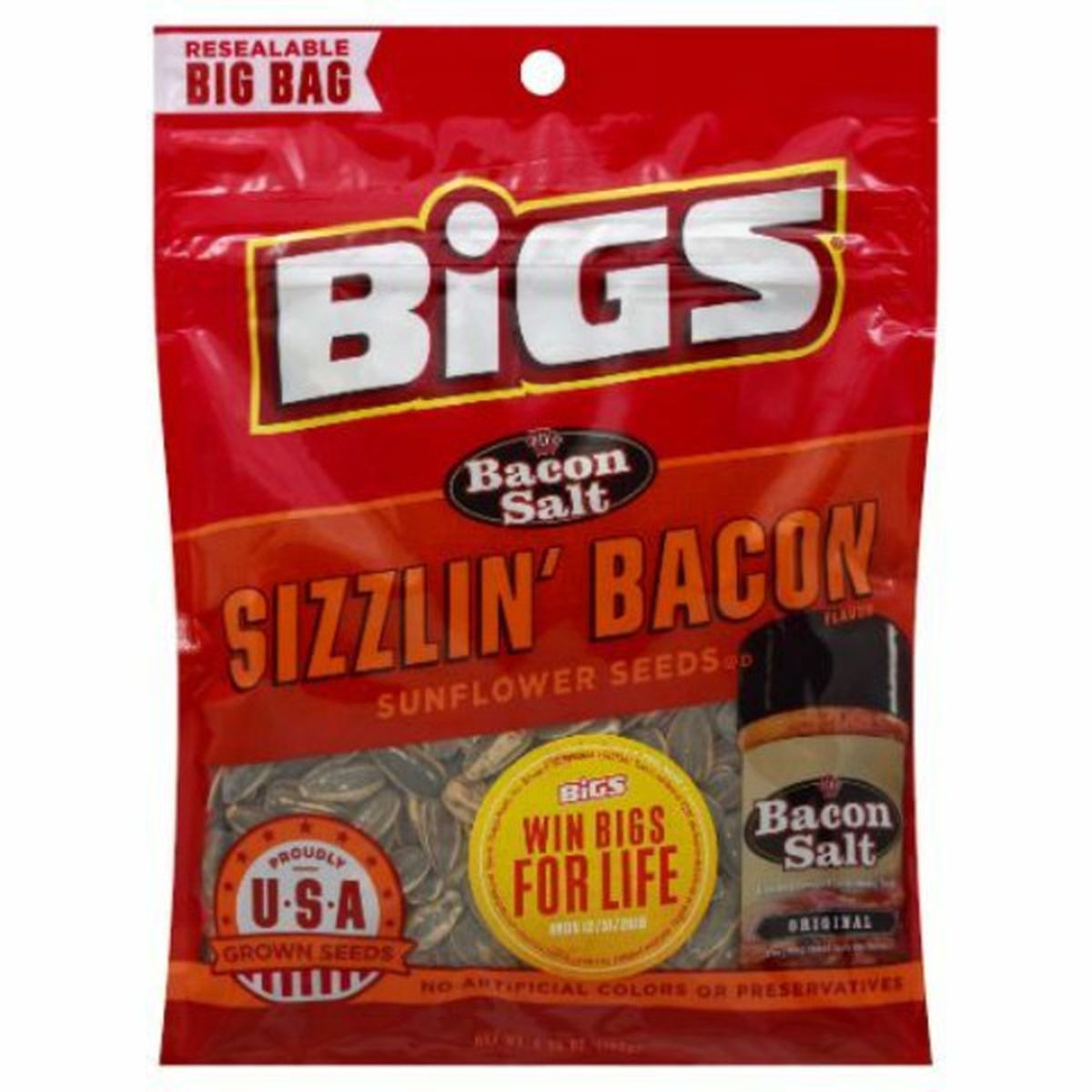 Bigs - JD's Bacon Salt Sizzlin' Bacon - 5.35 OZ