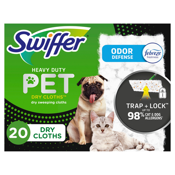 Swiffer Heavy Duty Pet Dry Cloths