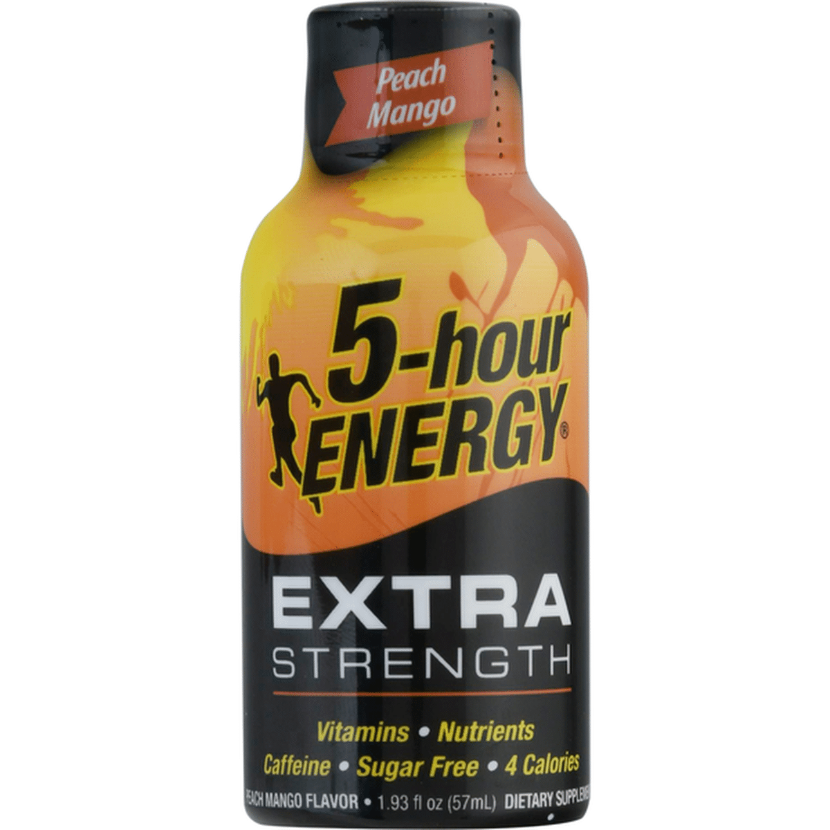 5 Hour Energy Extra Strength Peach Mango - 1.93 fl oz Shot