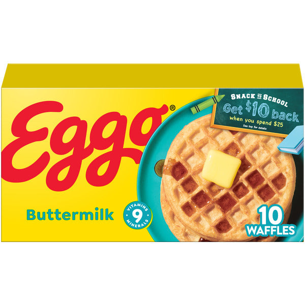 Kellogg's Eggo Buttermilk Waffles - 12.3 oz Frozen