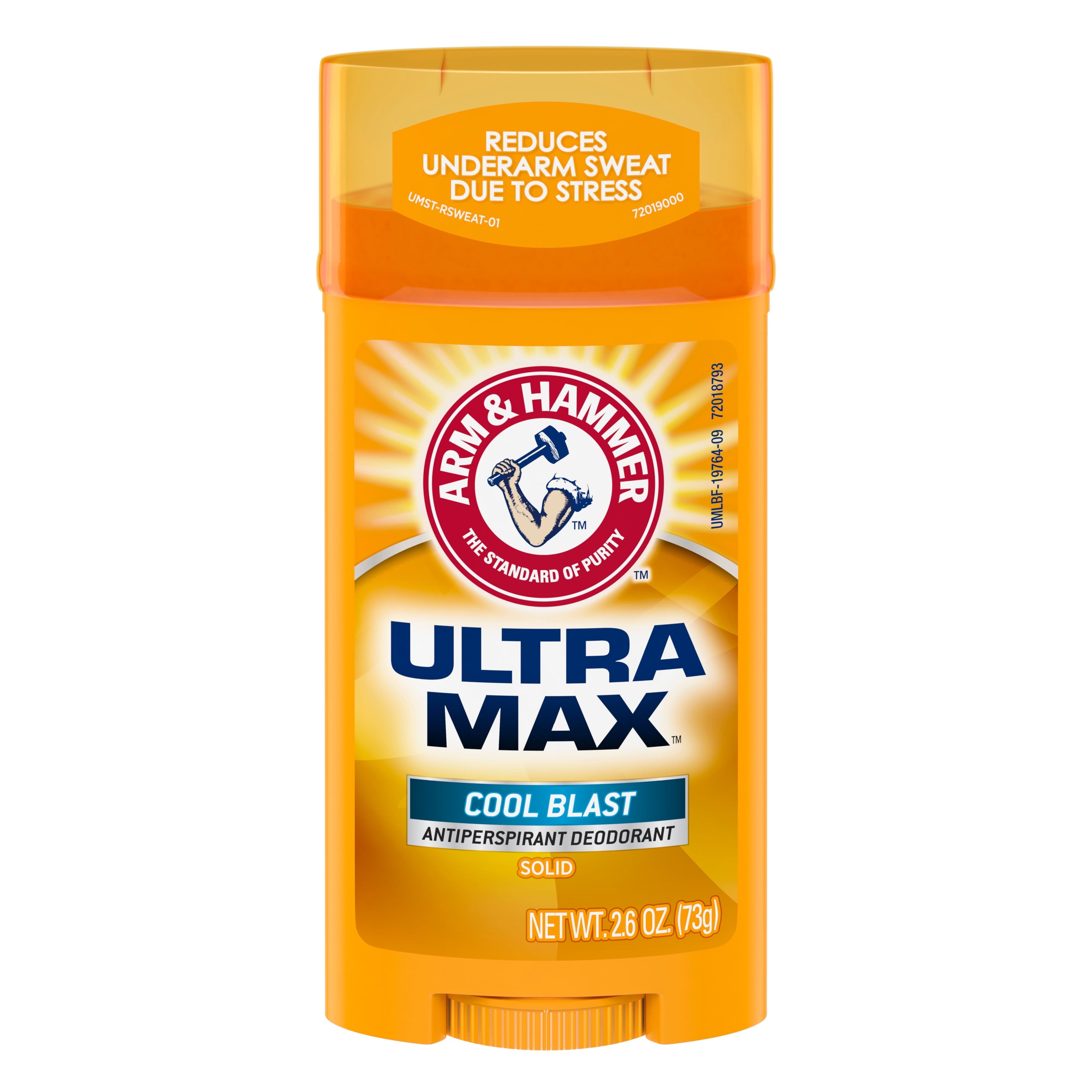 ARM & HAMMER ULTRA MAX Deodorant- Cool Blast- Solid - 2.6oz 12/cs