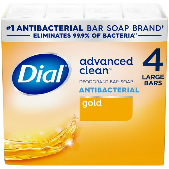 Dial Bar Gold Antibacterial Deodorant 4 Oz