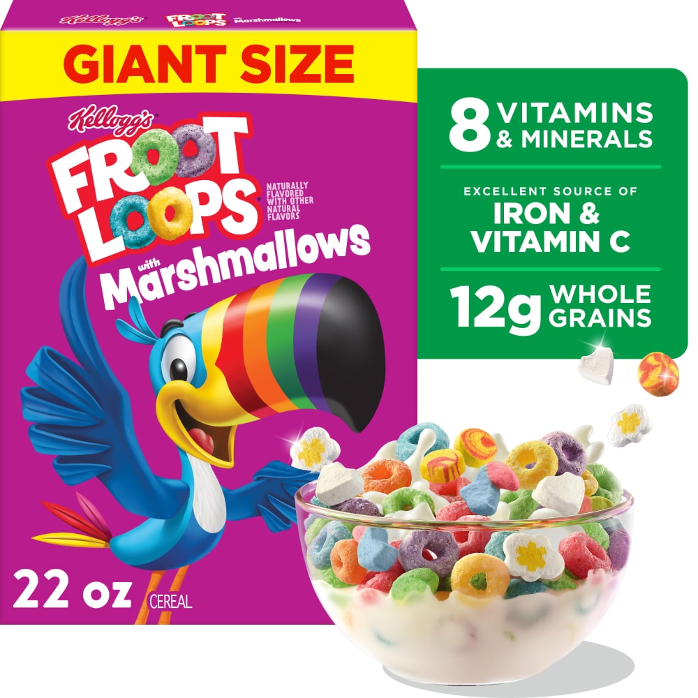 Kellogg's Fun Pack Assorted Cereal Variety - 8 Count