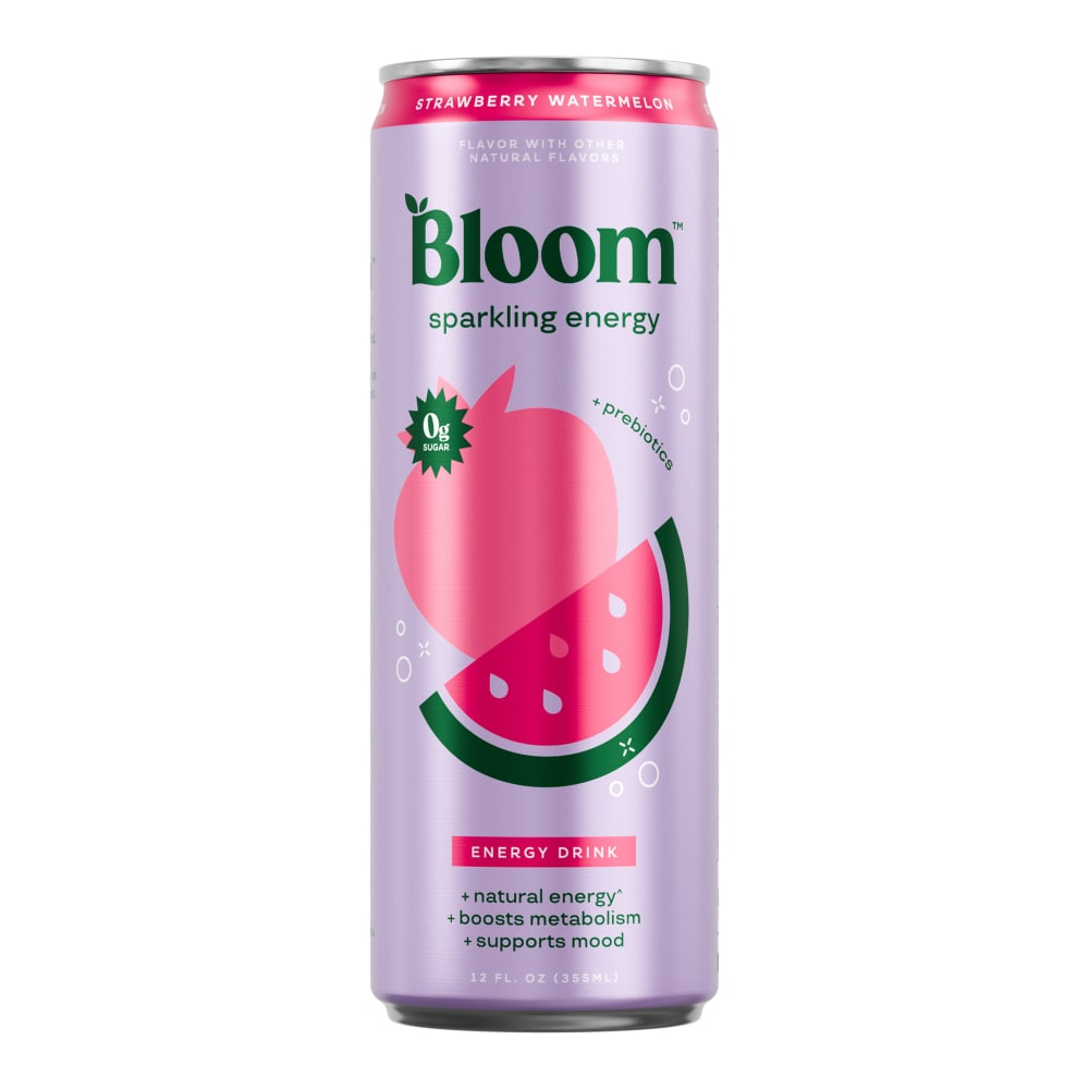 Bloom Sparkling Energy Strawberry Lemon