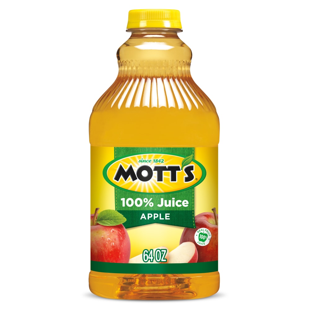 Motts 100% Original Apple Juice - 64 oz Bottle