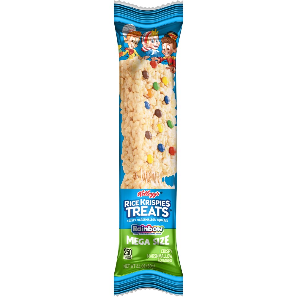Kellogg's Rice Krispies Treats Rainbow Mega Size - 2.1 oz