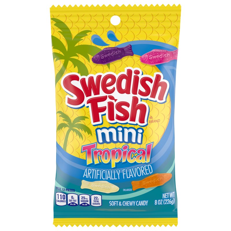 Swedish Fish Mini Tropical