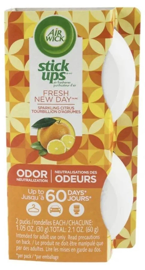 Air Wick Solid Air Freshener Sparkling Citrus Scent - 6 oz