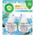 Air Wick Essential Oils Turquoise Oasis Refills - 2 Pack
